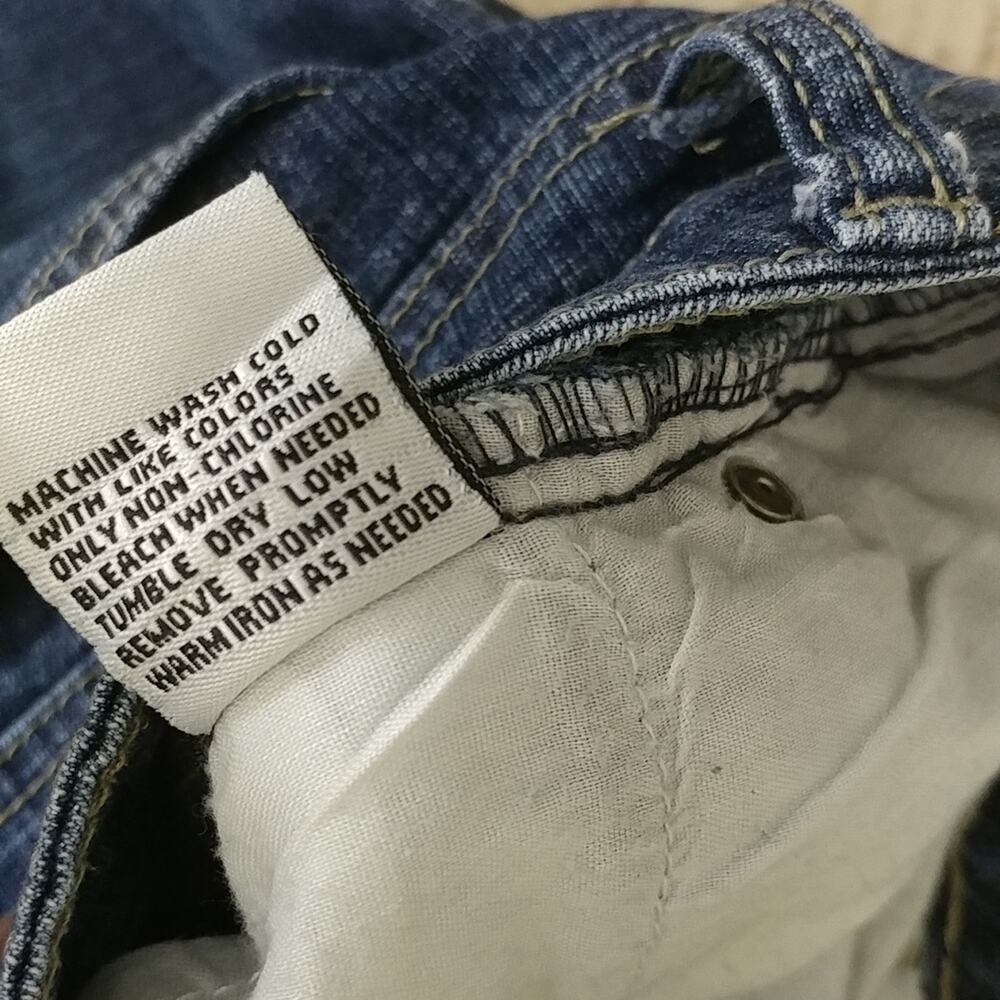 Younique Y2K Style Capri Jeans Blue Size 5 - Picture 6 of 6